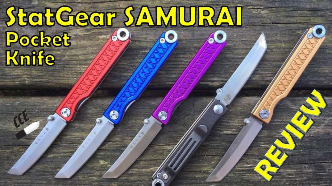 UNBOXING + Review of the StatGear Samurai Pocket Knife /Key-chain Knife