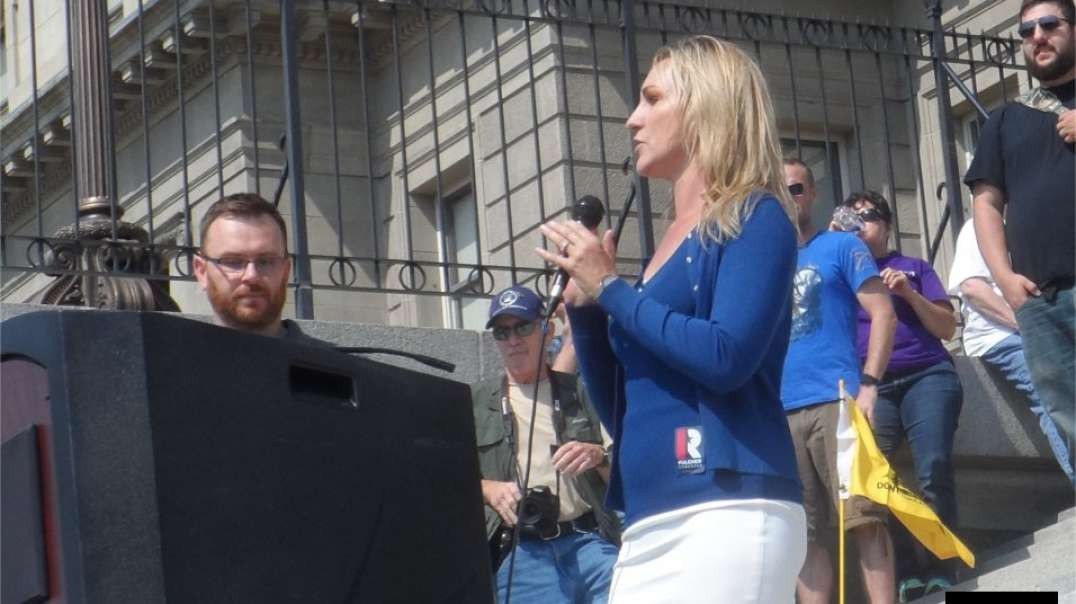 Alexandria Kincaid at ISAA Gun Rights Rally, Boise