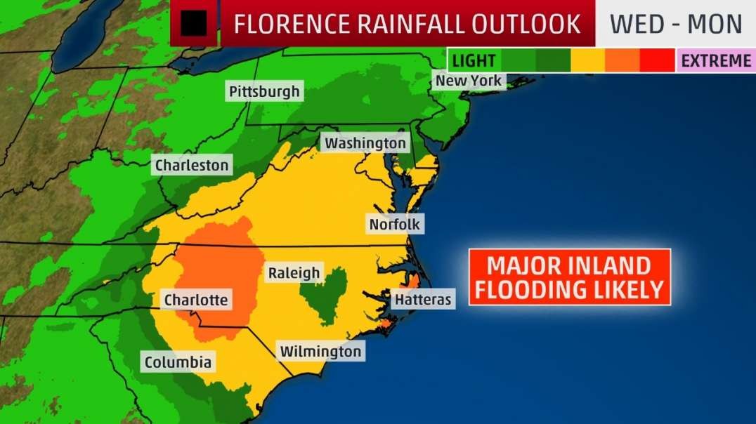 Florence projected to cause 3 state disaster