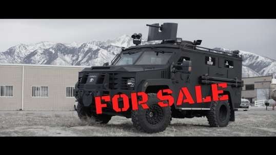 FOR SALE: Privately Owned Lenco BearCat Armored Personnel Carrier