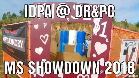 IDPA @ DR&PC:  Miss'ippi Showdown 2018