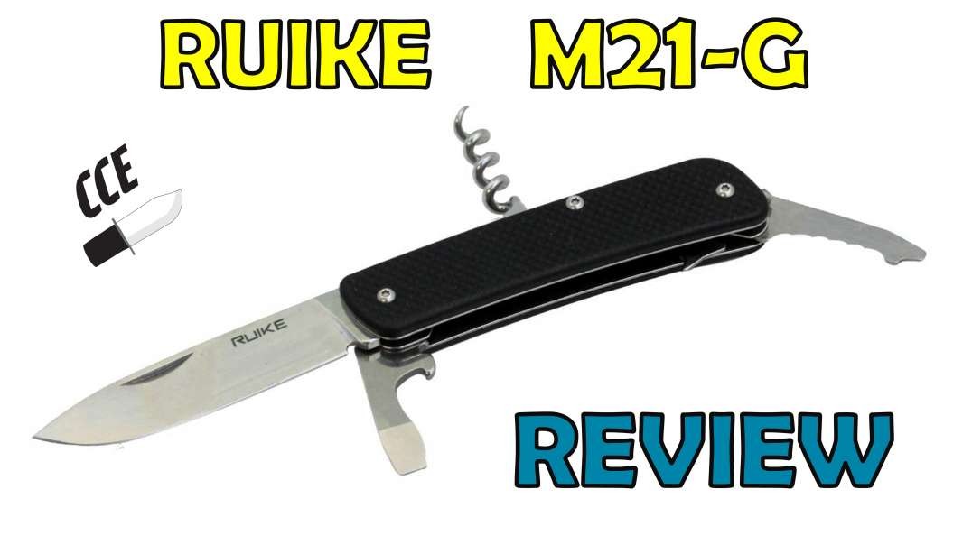 Review:  RUIKE M21-G (M21-B)    Modern Multi-Tool Pocket Knife