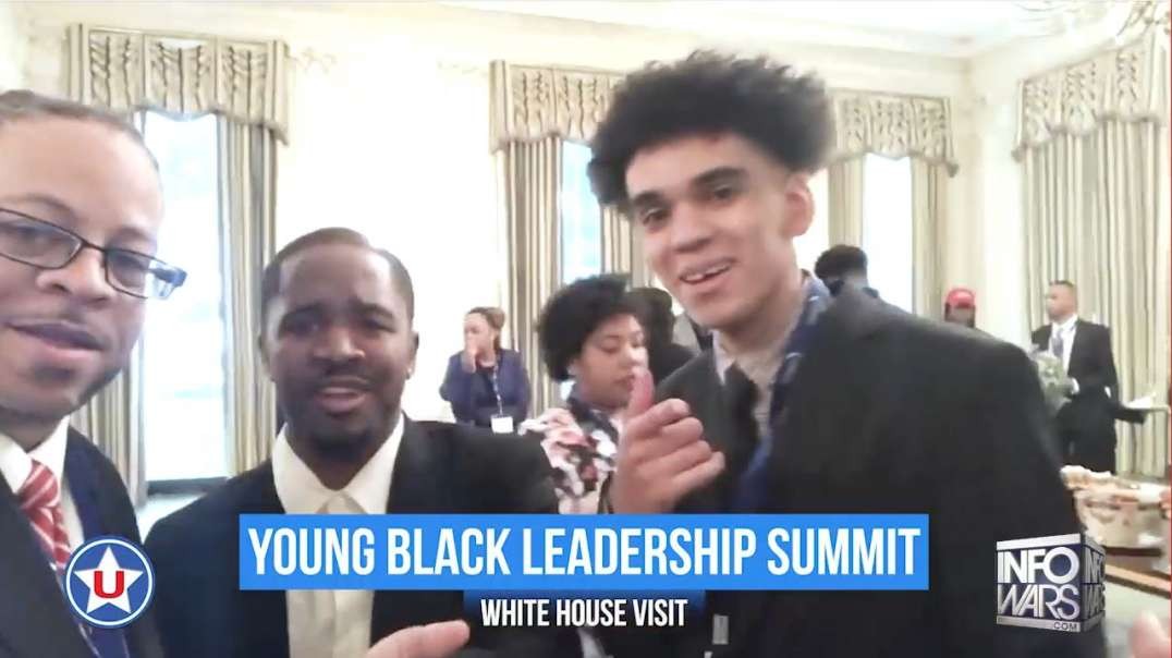 Young Black Conservatives Treated Like Royalty by President Trump