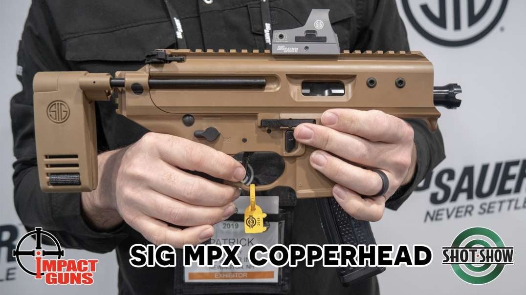 Sig Sauer MPX Copperhead - SHOT Show 2019