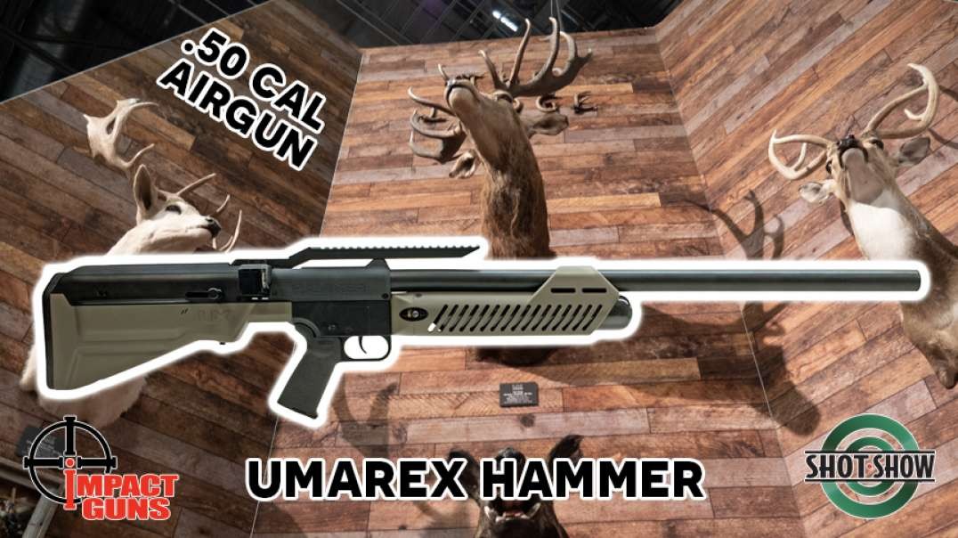 Umarex Hammer .50 Cal Airgun! - SHOT Show 2019