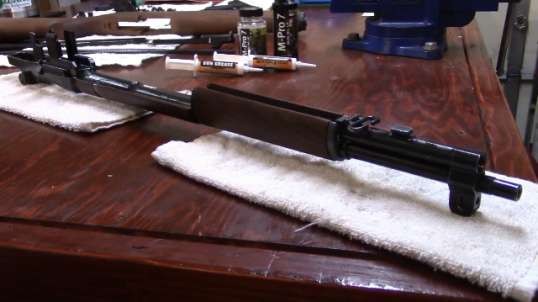 M1 Garand Reload Series, Video 30, Montana X-Treme Gun Grease Applied