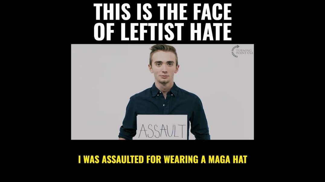The face of leftist hate