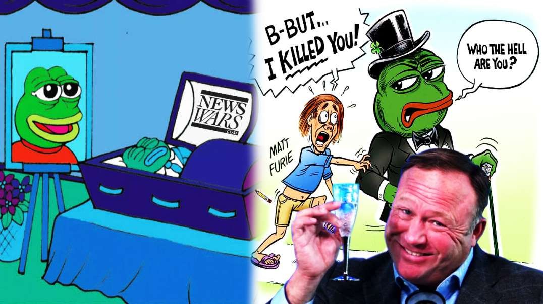 Alex Jones Wins Pepe The Frog Suit