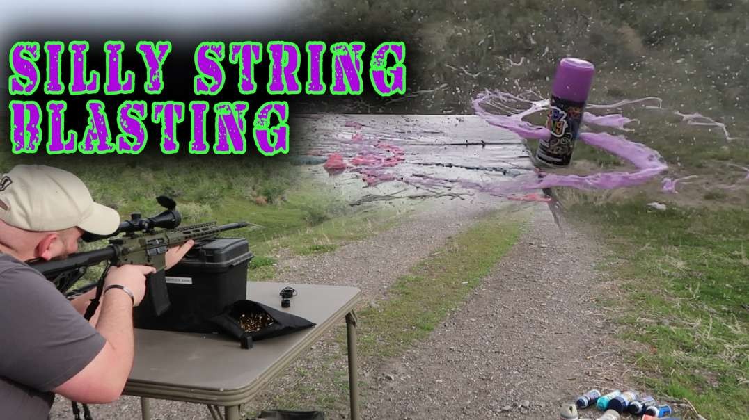 Silly String Blasting!