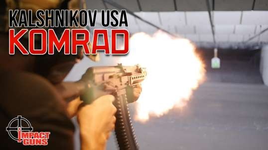 Kalashnikov USA Komrad 12 Ga Review & Range Test With Vepr SBS Comparison