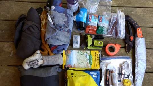 Hiking Day Pack Loadout