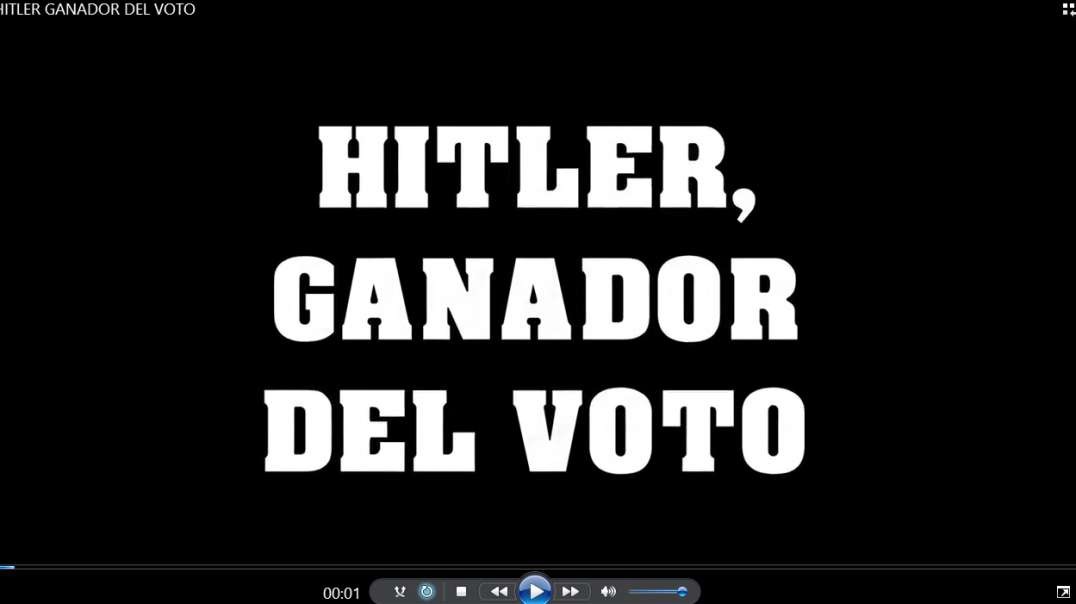 HITLER GANADOR DEL VOTO