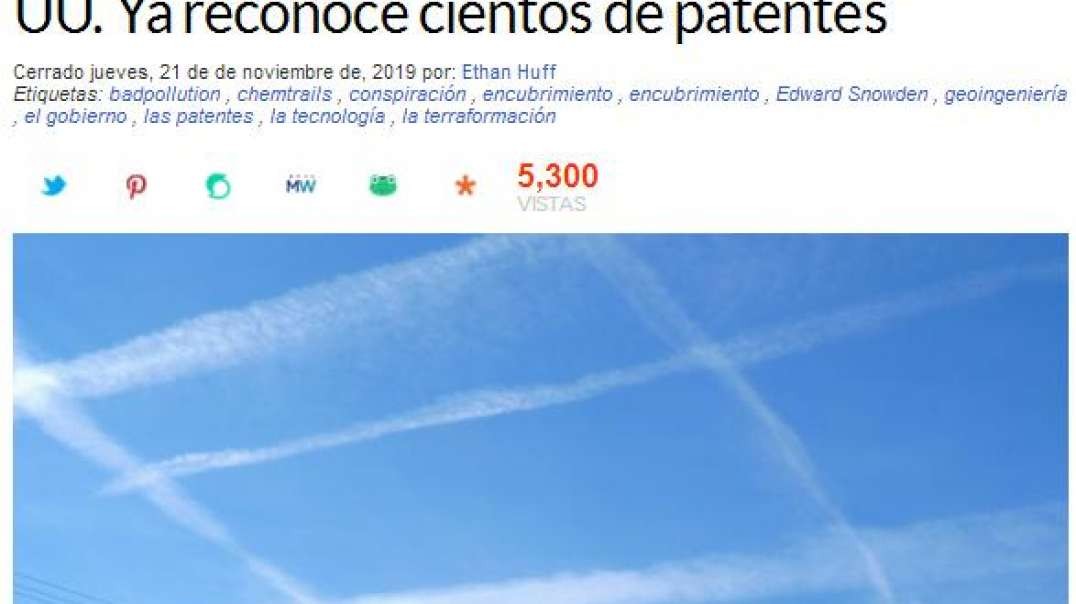 Chemtrails Geoingeneria