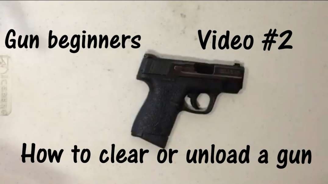 How to safety check, clear or unload a gun.mp4