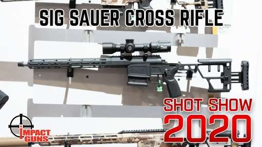 Sig Sauer Cross Rifle - SHOT Show 2020