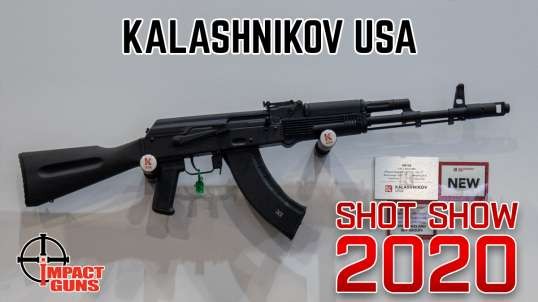 New From Kalashnikov USA - SHOT Show 2020