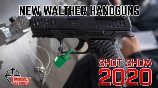 New Walther Pistols - SHOT Show 2020 - CCP M2 .380 & Q4 Steel Frame