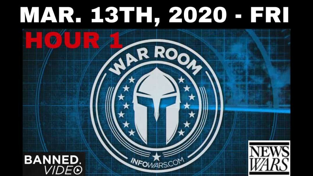 #WarRoomShow: HR1 #PresidentTrump Declares #NationalEmergency Over #CoronavirusOutbreak