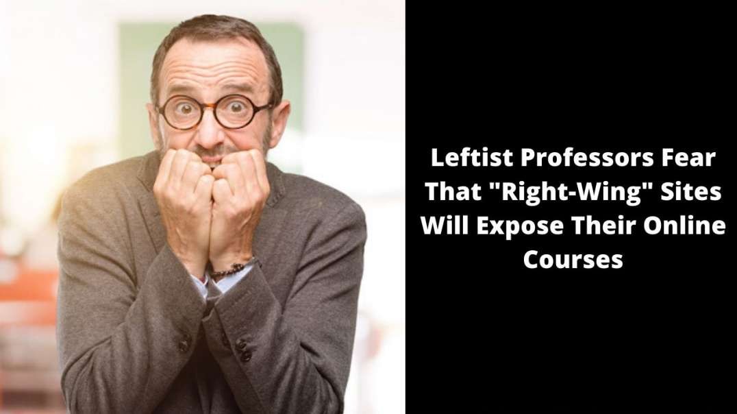 Leftist Professors Fear That "Right-Wing" Sites Will Expose Their Online Courses