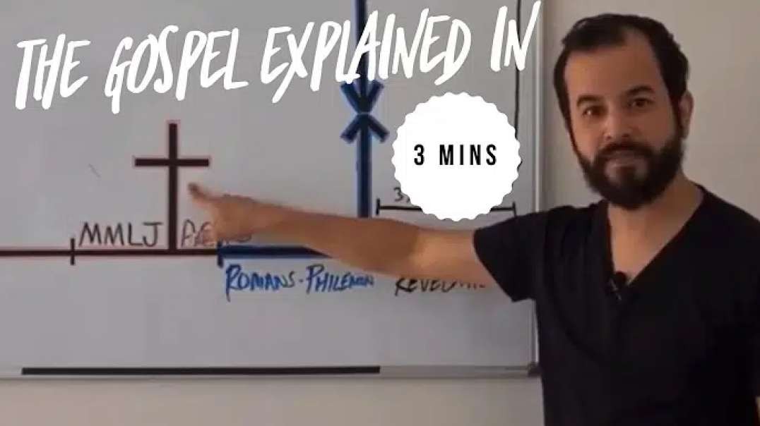 The gospel explained in less than 3 mins