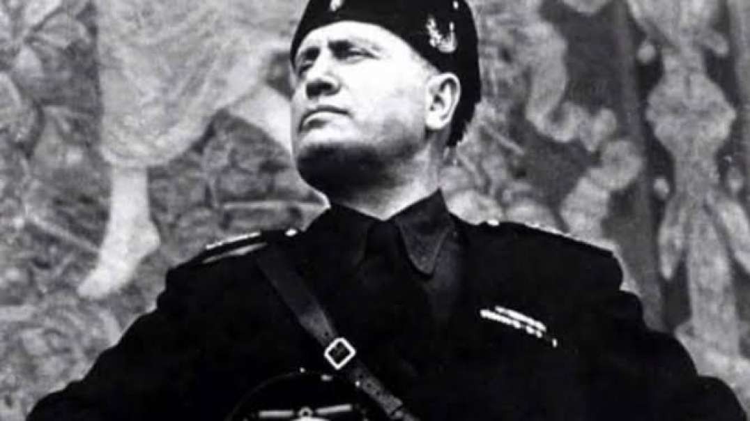 Benito Mussolini informa al pueblo italiano sobre la declaración de guerra a los aliados (1940)