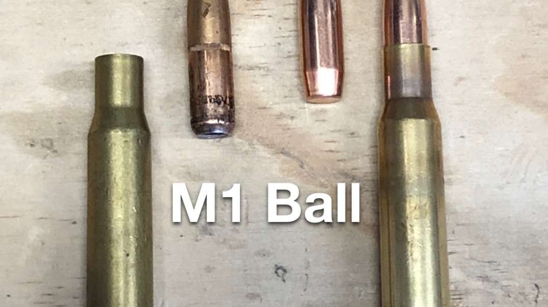 Reloading M1 Ball Military 30.06 for WWII Rifles