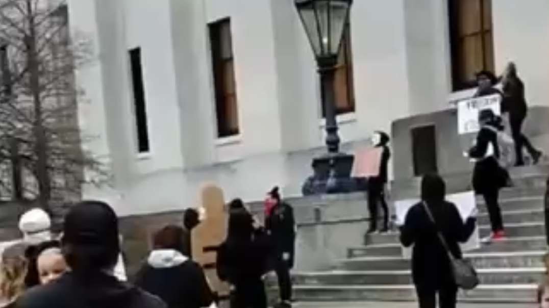 Columbus Ohio statehouse protest! April 9 2020 !!.