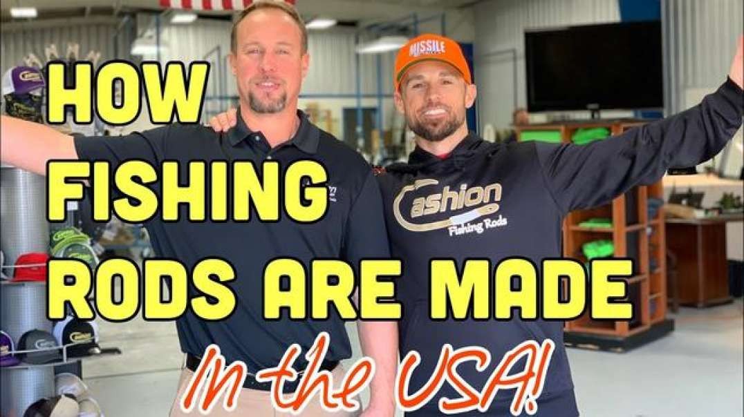 JohnCrews How Fishing Rods Are Made In The USA!