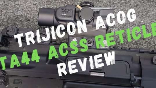 Trijicon ACOG TA44 1.5x ACSS Reticle Review | Baby ACOG