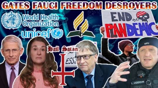 Gates & Jesuit Fauci UNELECTED Destroyers of Freedom. Officer Exposes TYRANNICAL Lockdown. SDA LOGO