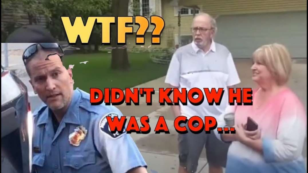 Officer Chauvin Neighbors Did Not Know He Was a Cop!