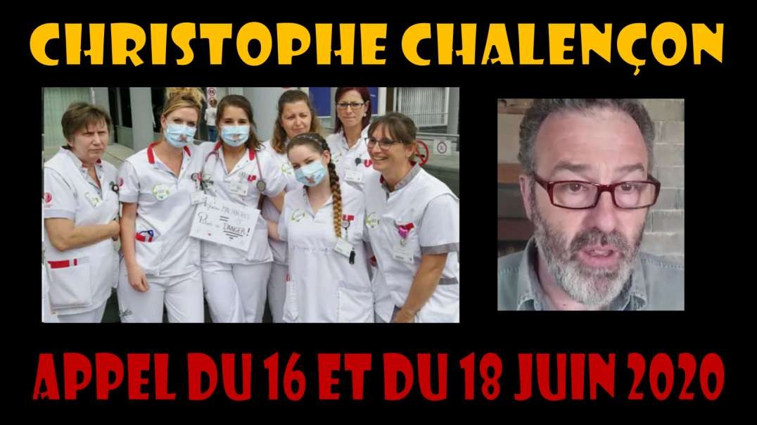 Christophe Chalençon appel du 16 et du 18 juin 2020
