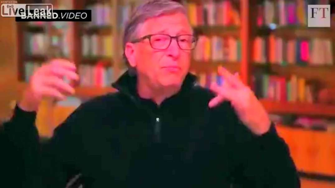 World Shocked As Bill Gates Gets Sexually Excited By Global Collapse / Starvation