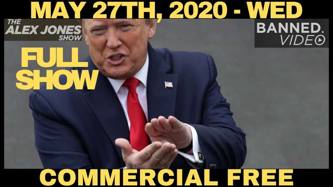 #AlexJonesShow FULL SHOW: Trump Vows To "Shut Down" Big Tech Censors + Proof Cuomo Deliberately Killed 5K