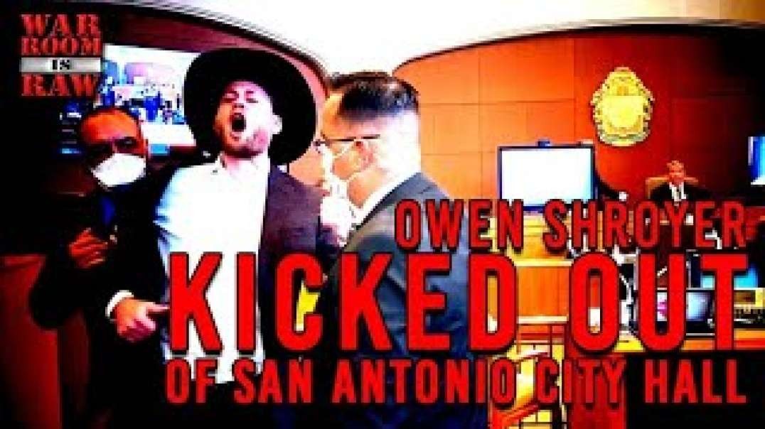 Owen Shroyer Kicked Out Of San Antonio City Hall For Standing Up To Mayor