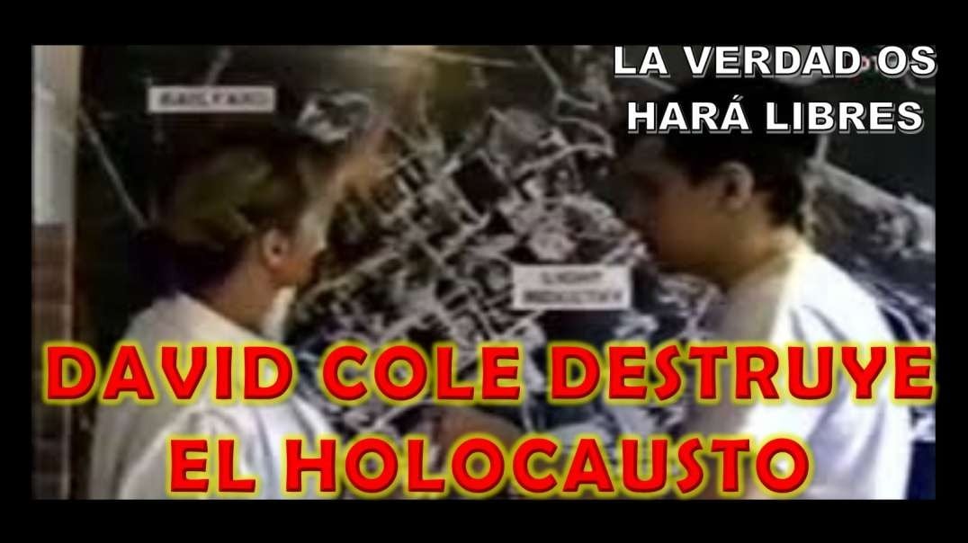 DAVID COLE DEBATE SOBRE EL "HOLOCAUSTO" EN LA TV DE EEUU