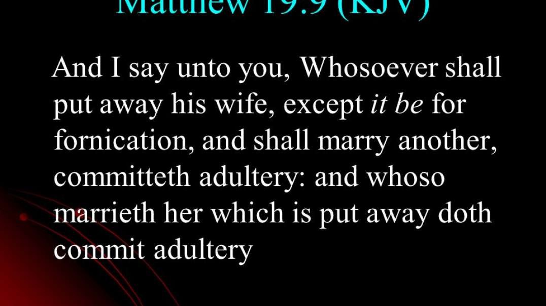 Adultery Preached By Pastor David Berzins