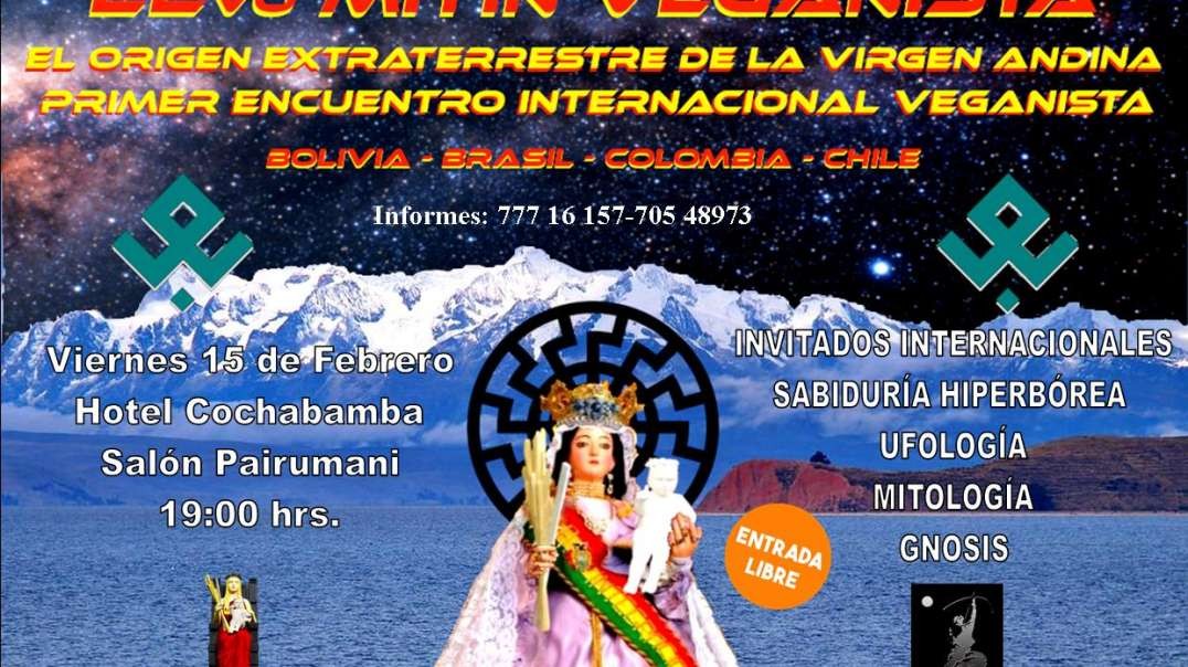 HOMENAJE A LA VIRGEN DE AGARTHA - ENCUENTRO NTERNACIONAL VEGANISTA 2019