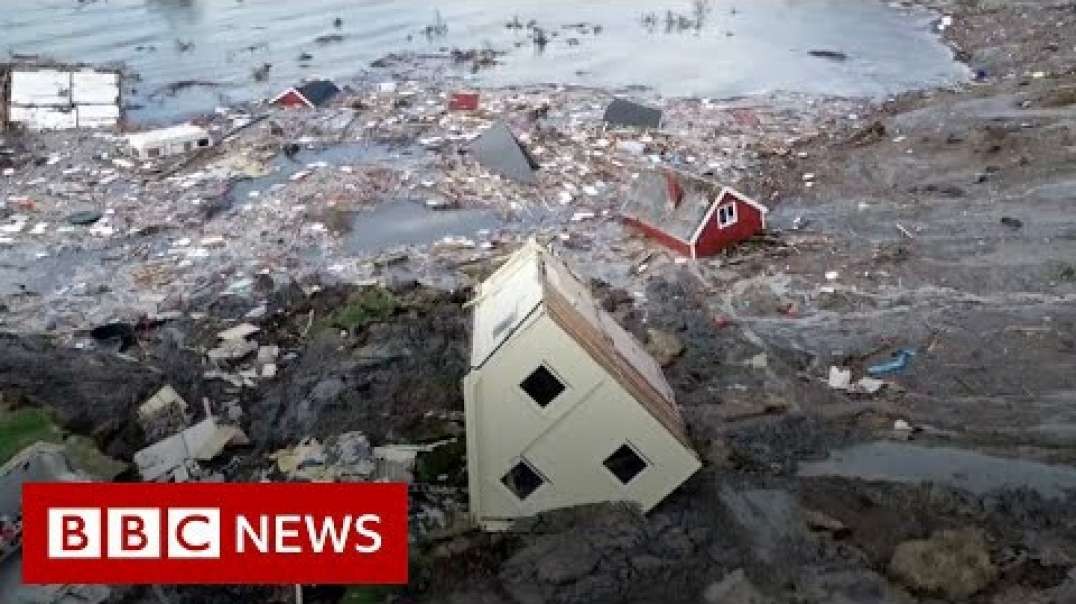 Norway landslide- Buildings swept away in Alta disaster - BBC News_low.mp4