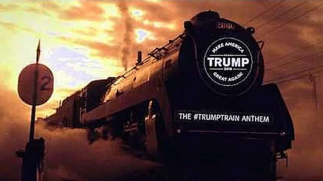 THE TRUMP TRAIN: Are you, are you, coming to that train