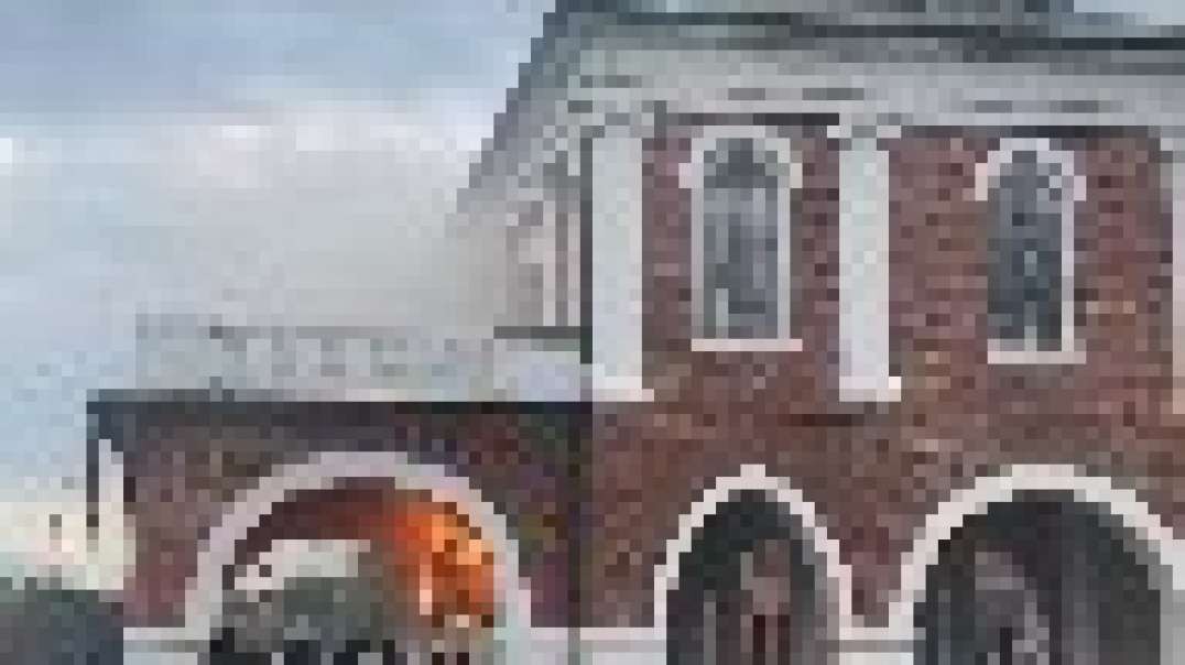 VIDEO: Flames coming from the Market House in downtown @CityOfFayNC. #ABC11