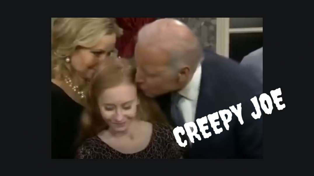 CREEPY JOE BIDEN -- groping senators children