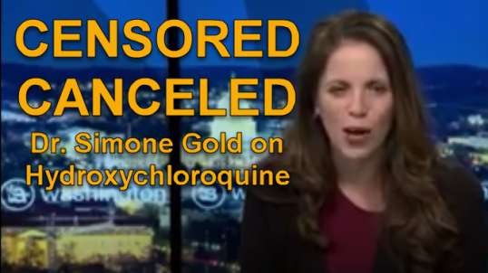 [CENSORED/CANCELED] Dr. Simone Gold Advocates for Hydroxychloroqine Use (HCQ)