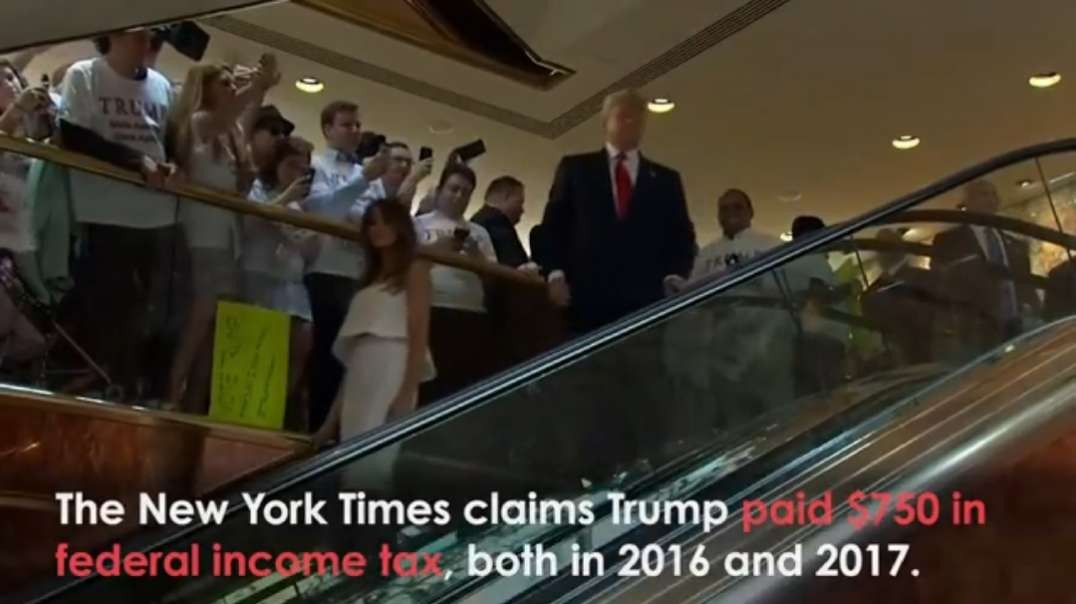 Donald Trump Avoided Paying Federal Income Tax Claims The New York Times.mp4