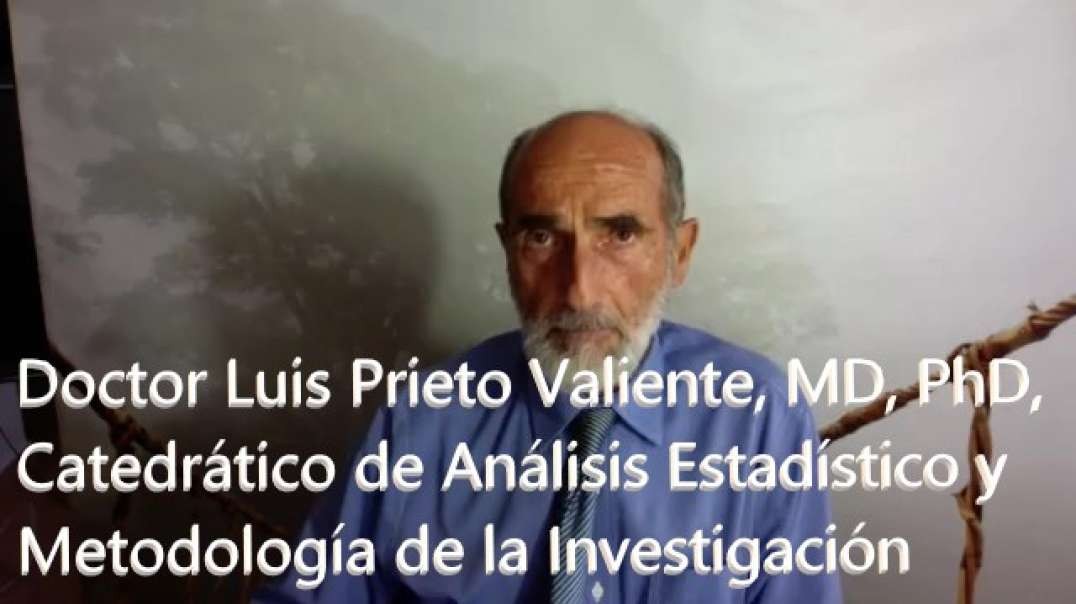 Carta de Luis Prieto Valiente, MD, PhD, Catedrático de Análisis Estadístico y Metodología de la Investigación sobre el uso medicinal del DIOXIDO DE CLORO