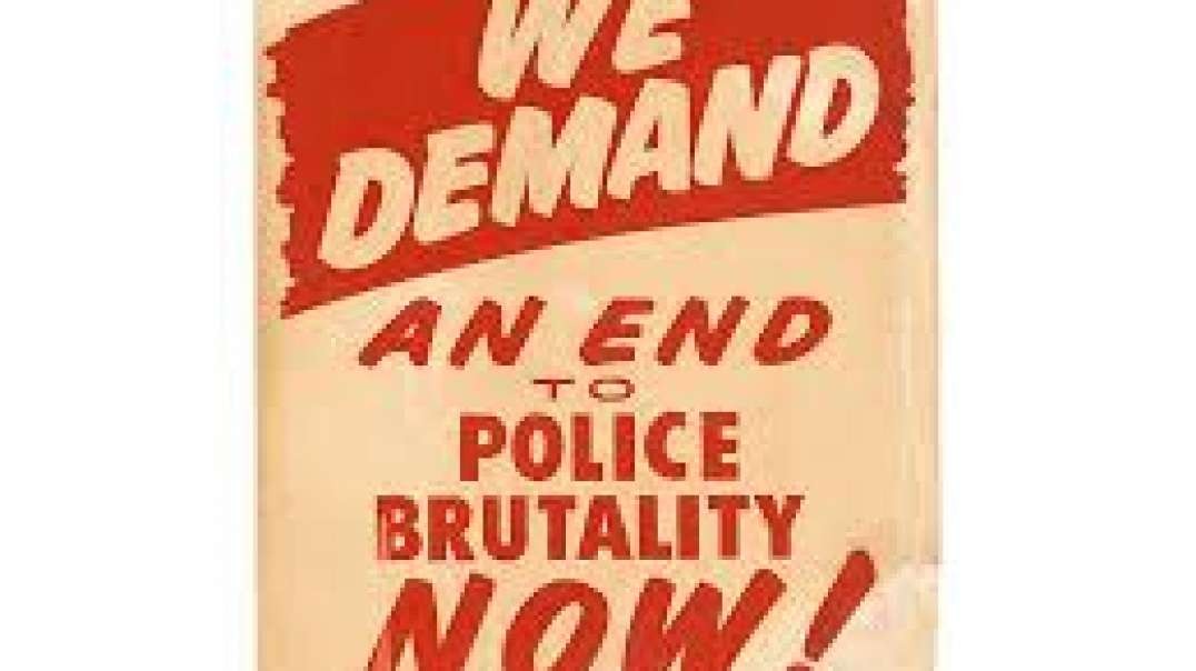 Police Brutality thru the decades, tear Down the blue wall.