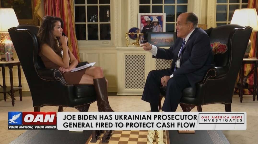 OAN Investigates with Chanel Rion and Rudy Giuliani - Fall of Joe Biden