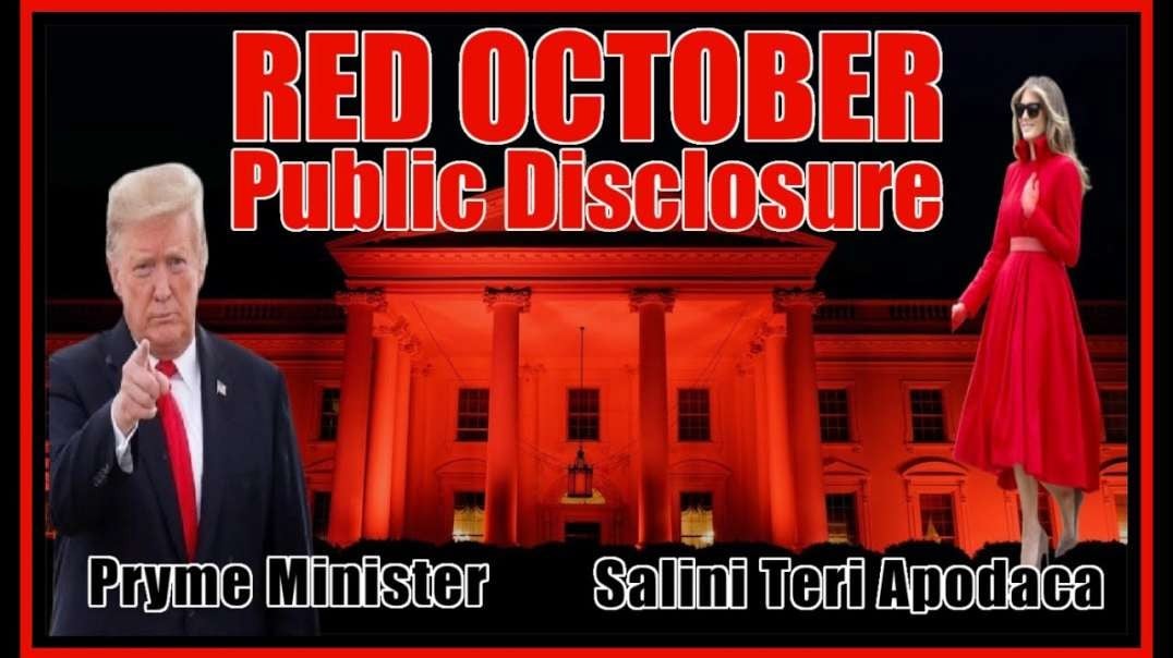 RED OCTOBER! Shocking Days Oct 15th-29th, Disclosure, JFK Jr., Lilly Wave, Pleiadians, Divine Flash