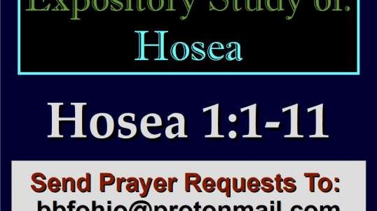 Expository Study of Hosea