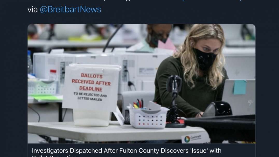 BREAKING: Georgia Elections Says: "WE ARE GOING TO FIND ILLEGAL VOTES ON ELECTION DAY"